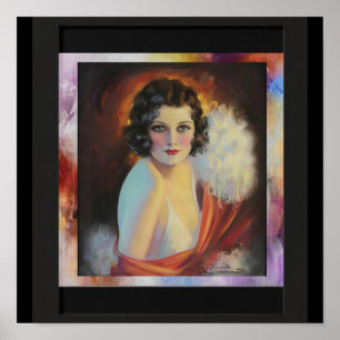 Vintage-inspirierter Wilson-Hammel-Kunstposter Poster
