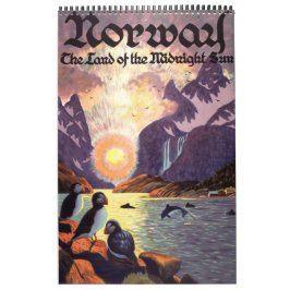 Vintage internationale Reiseplakate Kalender