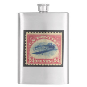 Vintage Inverted Jenny Premium-Flasche Flachmann