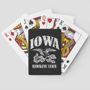 Vintage Iowa Spielkarten
