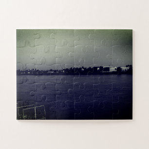 Vintage Irak Bagdad Forat Fluss Puzzle