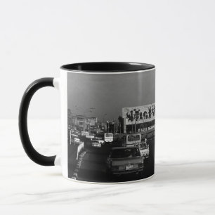 Vintage Irak Bagdad Tahrir-Platz 1970 Untersetzer Tasse