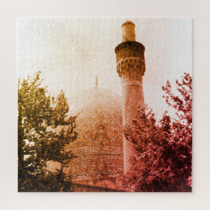 Vintage Iran Isfahan königliche Moschee Puzzle