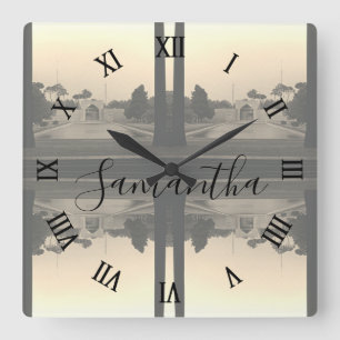 Vintage Iran Isfahan Palast Chehel Sotun Uhr