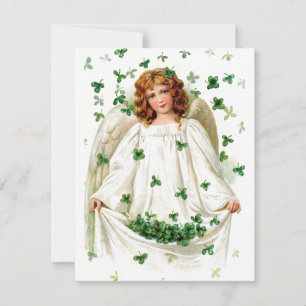 Vintage irische Engels St. Patricks Karte