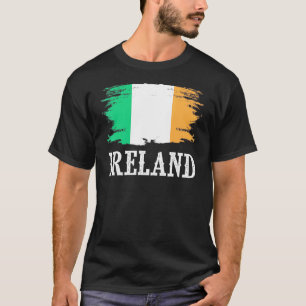 Vintage irische Flagge Ich liebe Irland T-Shirt