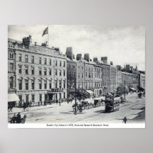 Vintage Irland, Sackville Street 1905 Dublin