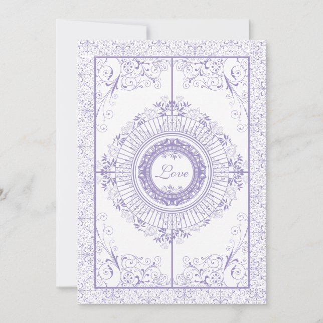 Vintage Ironworks Hochzeitseinladung Einladung (Vorderseite)