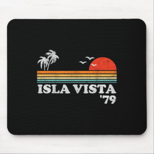 Vintage Isla Vista Beach Kalifornien Retro Surfen Mousepad