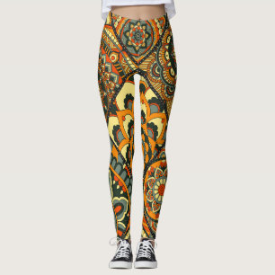 Vintage islamische Motive, dekorativ nahtlos. Leggings