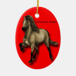 Vintage Isländisch Keramik Ornament