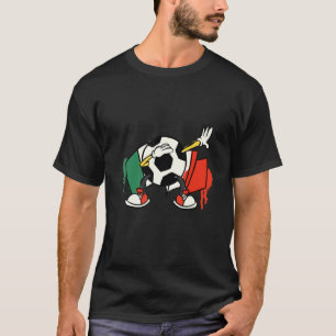 Vintage Italien Flagge Fußball Sport Flagge italie T-Shirt