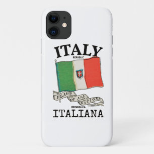 Vintage Italien Landesflagge Case-Mate iPhone Hülle