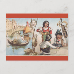 Vintage Italien Postkarte