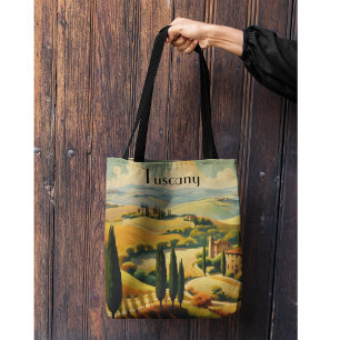 Vintage Italien Toskana Landschaft Urlaub Souvenir