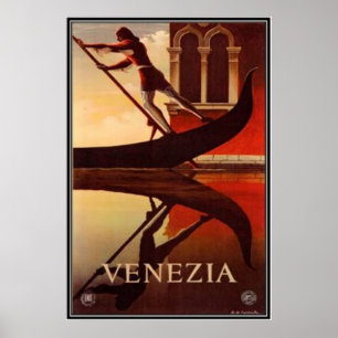Vintage - Italien, Venedig - Poster