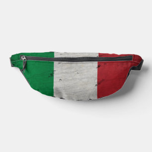Vintage italienische Flagge Bauchtasche