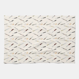 Vintage italienische Messer Küchentuch