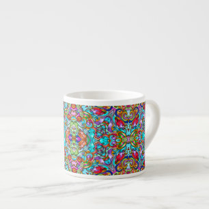 VINTAGE ITALIENISCHE ORNAMENTALE ESPRESSO-TASSE ESPRESSOTASSE