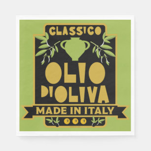 Vintage italienische Schürze Serviette