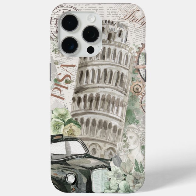 Vintage Italy Phone Case (Rückseite)