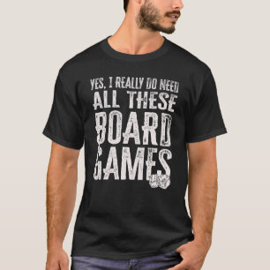 Vintage Ja, ich brauche wirklich all diese Brettsp T-Shirt