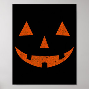 Vintage Jack o Lantern JackoLantern Kürbislaterne Poster