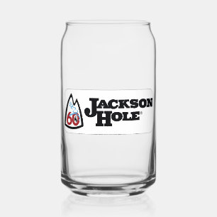 Vintage Jackson Hole Ski Resort Wyoming Gästebewer Dosenglas
