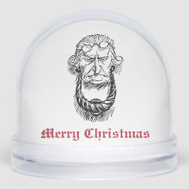 Vintage Jacob Marley Dickens A Christmas Carol Schneekugeln