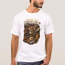 Vintage-Jagd-T-Shirt | Geschenk für Hirschjäger |  T-Shirt