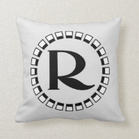 Vintage Jahrhundertwende, Monogramm R