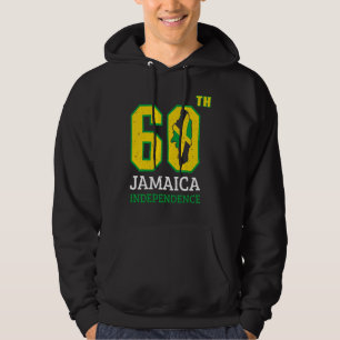 Vintage jamaikanische Flagge Pride Jamaica 60. Ind Hoodie