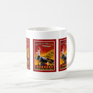 Vintage Japan Airline Ad Kaffeetasse
