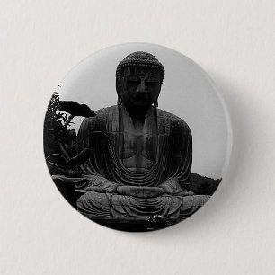 Vintage Japan Kamakura Großer Buddha Button