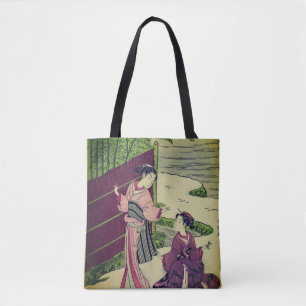 Vintage-Japan-Kunst Geisha-Schulter