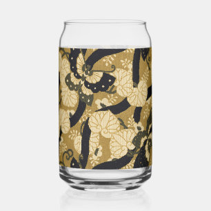 Vintage Japan Schmetterling G.A. Audsley Muster Dosenglas