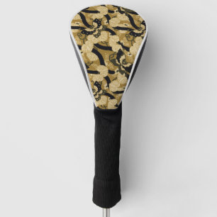 Vintage Japan Schmetterling G.A. Audsley Muster Golf Headcover