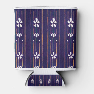 Vintage Japanese Textile Pattern Shima-Shima Dosenkühler