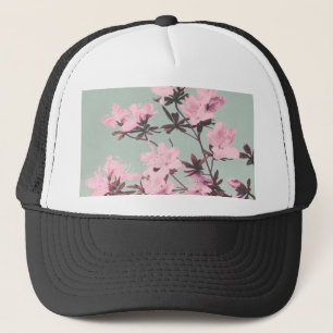 Vintage japanische Azaleen von Ogawa Kazumasa Truckerkappe