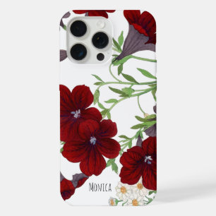 Vintage japanische Blumenkunst gemalte Zungen-Marg iPhone 15 Pro Max Hülle