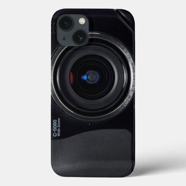 Vintage japanische Digitalkamera XT iPhone Case (Rückseite)