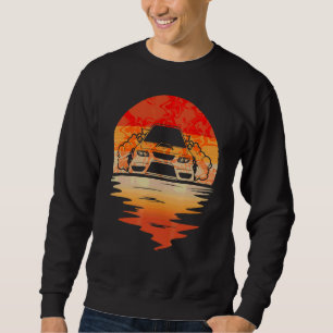 Vintage japanische Drift Car Streetwear Retro Drif Sweatshirt