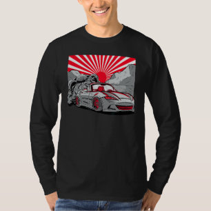 Vintage japanische Drift Car Streetwear Retro Drif T-Shirt