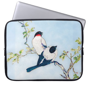 Vintage japanische Farbskizze Laptopschutzhülle