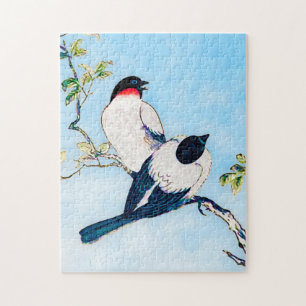 Vintage japanische Farbskizze Puzzle