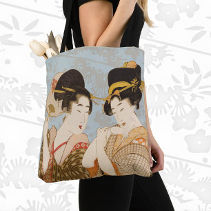 Vintage japanische Geisha-Mädchen in Kimonos