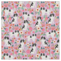 Vintage japanische Kinn-Blumen lila