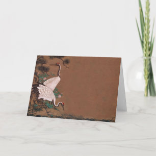 Vintage japanische Kräne, die Einladungen Wedding