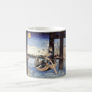 Vintage japanische Kunst der 1800er Jahre Kaffeetasse
