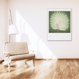 Vintage japanische Kunst | Pfau Poster